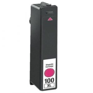 Compatible Lexmark 100XLM (14N1070AAN) Magenta High Yield ink cartridge - 600 pages