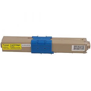 Compatible Oki 44469755 Yellow toner cartridge - 2,000 pages