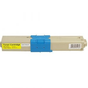 Compatible Oki 44973545 Yellow toner cartridge - 1,500 pages