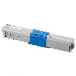 Compatible Oki 44973553 Yellow toner cartridge - 6,000 pages