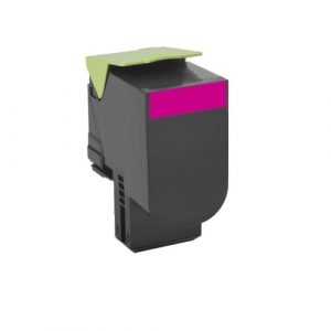 Compatible Lexmark 70C8HM0 (708H) Magenta High Yield toner cartridge - 3,000 pages