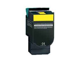 Compatible Lexmark 74C6SY0 (CS720) Yellow toner cartridge - 7,000 pages