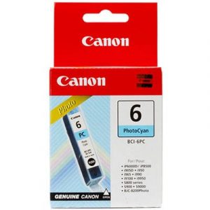 Genuine Canon BCI-6 Photo Cyan ink cartridge - 100 pages