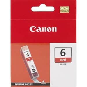 Genuine Canon BCI-6 Red ink cartridge - 100 pages
