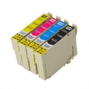 Compatible Epson 138 Value Pack 4pk (B,C,M,Y) - see singles for yield