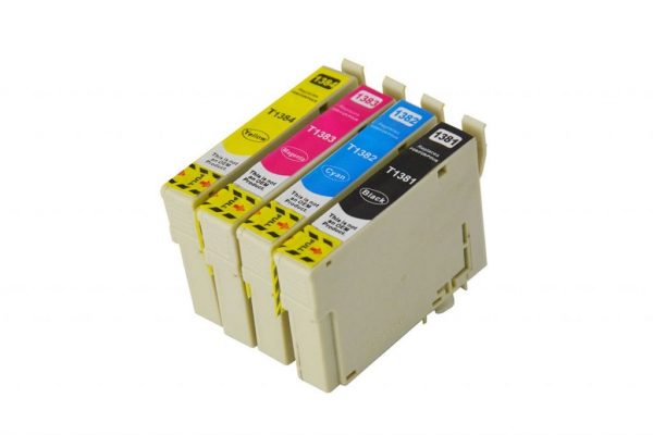 Compatible Epson 138 Value Pack 4pk (B,C,M,Y) - see singles for yield