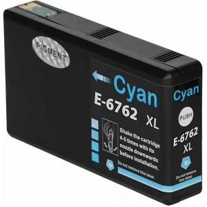 Compatible Epson 676XL Cyan ink cartridge - 1,200 pages
