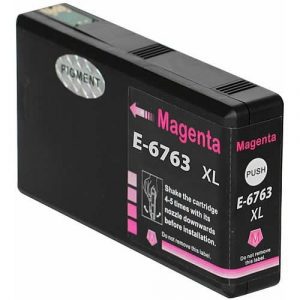 Compatible Epson 676XL Magenta ink cartridge - 1,200 pages