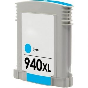 Compatible HP 940XL (C4907AA) Cyan High Yield ink cartridge - 1,400 pages