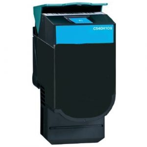 Compatible Lexmark C540H1CG (C540) Cyan High Yield toner cartridge - 2,000 pages