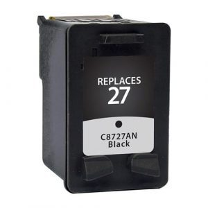 Compatible HP 27 (C8727AA) Black ink cartridge - 220 pages