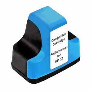 Compatible HP 02 (C8771WA) Cyan ink cartridge - 350 pages