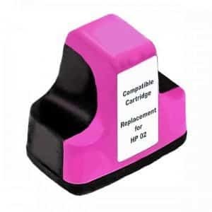 Compatible HP 02 (C8772WA) Magenta ink cartridge - 350 pages