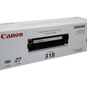 Genuine Canon CART-318 Black toner cartridge - 3,100 pages
