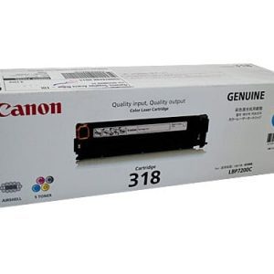 Genuine Canon CART-318 Cyan toner cartridge - 2,400 pages