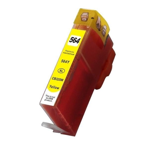 Compatible HP 564XL (CB325WA) Yellow ink cartridge - 750 pages