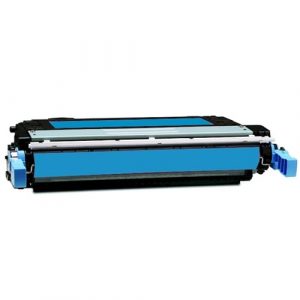 Compatible HP 642A (CB401A) Cyan toner cartridge - 7,500 pages