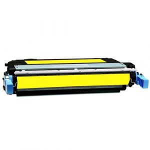 Compatible HP 642A (CB402A) Yellow toner cartridge - 7,500 pages