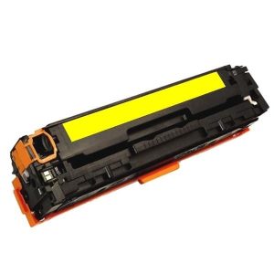 Compatible HP 125A (CB542A) Yellow toner cartridge - 1,400 pages