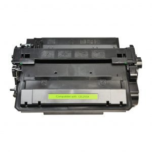 Compatible HP 55X (CE255X) High Yield toner cartridge - 12,500 pages