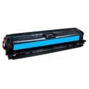 Compatible HP 650A (CE271A) Cyan toner cartridge - 15,000 pages