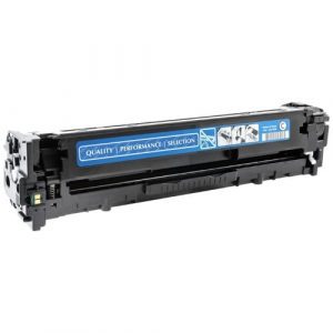 Compatible HP 128A (CE321A) Cyan toner cartridge - 1,300 pages