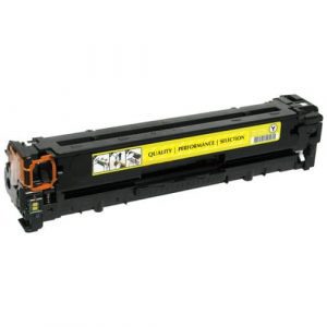 Compatible HP 128A (CE322A) Yellow toner cartridge - 1,300 pages