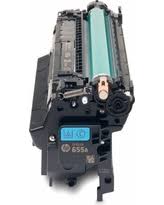 Compatible HP 655A (CF451A) Cyan toner cartridge - 10,500 pages