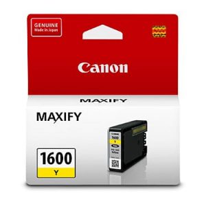 Genuine Canon PGI-1600 Yellow ink cartridge - 300 pages