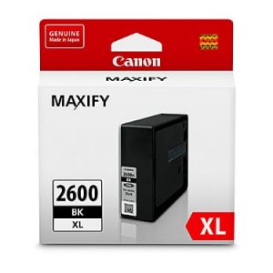 Genuine Canon PGI-2600XL Black ink cartridge - 2,500 pages