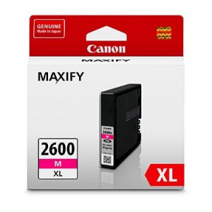 Genuine Canon PGI-2600XL Magenta ink cartridge - 1,500 pages