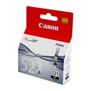 Genuine Canon CLI-521 Black ink cartridge - 280 pages
