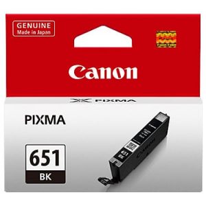 Genuine Canon CLI-651 Black ink cartridge - 280 pages