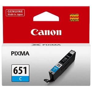 Genuine Canon CLI-651 Cyan ink cartridge - 280 pages