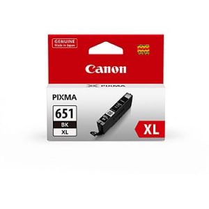 Genuine Canon CLI-651XL Black ink cartridge - 450 pages