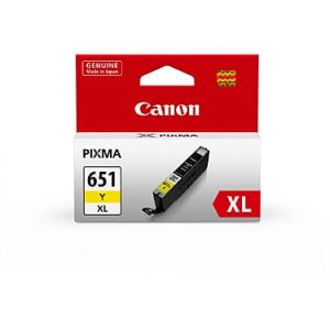 Genuine Canon CLI-651XL Yellow ink cartridge - 450 pages