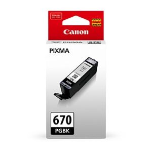 Genuine Canon PGI-670 Black ink cartridge - 400 pages
