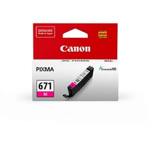 Genuine Canon CLI-671 Magenta ink cartridge - 350 pages