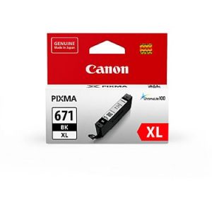 Genuine Canon CLI-671XL Black ink cartridge - 450 pages