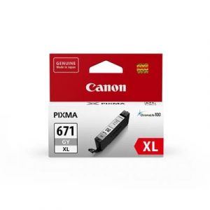 Genuine Canon CLI-671XL Grey ink cartridge - 800 pages