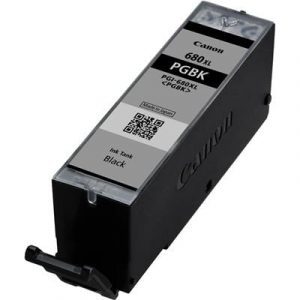 Genuine Canon PGI-680XL Black High Yield ink cartridge - 400 pages