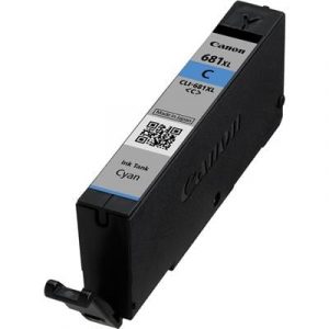 Genuine Canon CLI-681XL Cyan High Yield ink cartridge - 515 pages