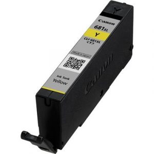 Genuine Canon CLI-681XL Yellow High Yield ink cartridge - 515 pages