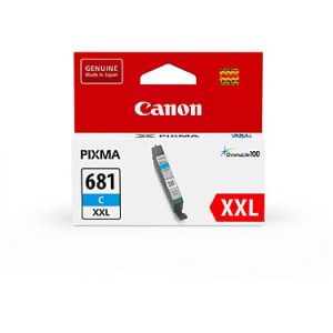 Genuine Canon CLI-681XXL Cyan Extra High Yield ink cartridge - 800 pages