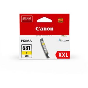 Genuine Canon CLI-681XXL Yellow Extra High Yield ink cartridge - 800 pages