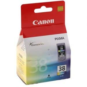 Genuine Canon CL-38 FINE Colour ink cartridge - 210 pages