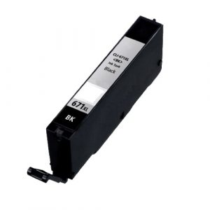 Compatible Canon CLI-671XL Black ink cartridge - 650 pages