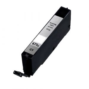 Compatible Canon CLI-671XL Grey ink cartridge - 650 pages