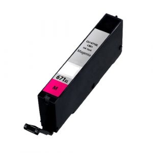 Compatible Canon CLI-671XL Magenta ink cartridge - 650 pages