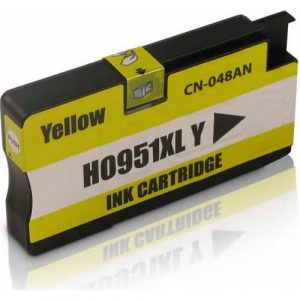 Compatible HP 951XL (CN048AA) Yellow High Yield ink cartridge - 1,500 pages